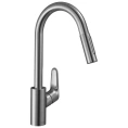 Кухонный смеситель Hansgrohe Focus M41 с выдвижным душем и функцией Eco (31833800) - миниатюра фото 1