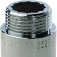 Удлинитель STOUT латунный 3/4 x 40 хромированный - миниатюра фото 3
