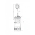 Циркуляционный насос Aquario AC 152-130HWT 5152 - миниатюра фото 14