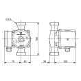 Циркуляционный насос Grundfos UP 20-30 N 150 1x230V 50Hz 9H - миниатюра фото 2