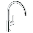 Смеситель Grohe BauEdge 31367000 для кухни: однорычажный с выдвижной лейкой - миниатюра фото 1