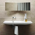 Раковина AZZURRA THIN 120x50см без отв под смесительитель цвет белый - миниатюра фото 1