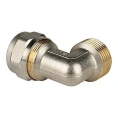 Stout Угольник-переходник с наружной резьбой 1x26 для металлопластиковых труб винтовой - миниатюра фото 2