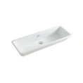 Раковина Artceram GEA 90x33 см: встраиваемая модель белого цвета - миниатюра фото 1