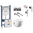 Комплект «Гигиенический душ Kludi Bozz + Инсталляция Geberit Duofix Delta 3 в 1» - миниатюра фото 1
