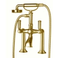 Смеситель для ванны Bossini Liberty с переключателем и золотым покрытием (Z001106.021) - миниатюра фото 1