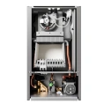 Настенный газовый котел E8 tempo GHA32V (стеклянная панель серый графит) - миниатюра фото 10