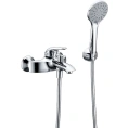 Стильный смеситель Wasserkraft Rossel 2801 для ванны с душем - миниатюра фото 1