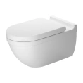 Унитаз подвесной Duravit Starck 3 Compact белый 370x620 мм (2226090000) - миниатюра фото 1