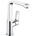 Смеситель для раковины Hansgrohe Metris 31087000: однорычажный с выдвижной лейкой - миниатюра фото 1