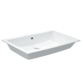 Встраиваемая раковина KERASAN Slim 900 мм белого цвета (023001) - миниатюра фото 1