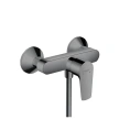 Смеситель для душа Hansgrohe Talis E настенный, шлифованный черный хром – стиль и элегантность (71760340) - миниатюра фото 1