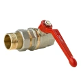 Шаровой кран Danfoss BVR-F 1 1/4 американка латунь рукоятка 065B8206 (Данфосс) - миниатюра фото 1