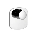 Встраиваемый термостат для душа Gessi Tondo с 1 выходом, хром (43256#031) - миниатюра фото 1