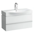 LAUFEN Palace: Подвесная тумба под раковину с 2 ящиками, белый матовый – Новое поступление в конце июля (4.0125.2.075.463.R) - миниатюра фото 1
