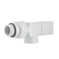 Набор дизайн-вентилей Royal Thermo CUBE 1/2 осевой белый, RTE 56.0003, НС-1422572 - миниатюра фото 5