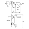 Комплект для ванной Grohe Essence New: смеситель для ванны с душем и душевая лейка Tempesta New 100 - миниатюра фото 5