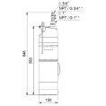 Погружной насос для колодцев Grundfos SBA 3-45 A - миниатюра фото 8