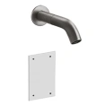 Электронный настенный смеситель GESSI 316 MECCANICA для раковины, цвет Steel Brushed (54215#239) - миниатюра фото 1