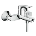 Смеситель для ванны Hansgrohe Logis E настенный с переключателем на душ (71403000) - миниатюра фото 1
