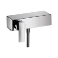 Однорычажный настенный смеситель для душа AX Citterio в хроме (39600000) - миниатюра фото 1