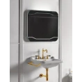 Полотенцедержатель Kerasan Waldorf боковой 40 см золото (740891oro) - миниатюра фото 3