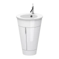 Тумба напольная Duravit Starck 1 белая глянцевая 60 см с 2 дверцами (S1952008585) - миниатюра фото 1