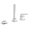 Смеситель Grohe Eurocube 19966000 для настенного монтажа на борт ванны - миниатюра фото 1