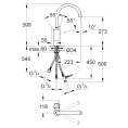 Смеситель Grohe Concetto 32666001 для кухни: однорычажный с выдвижной лейкой - миниатюра фото 2