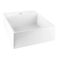 Подвесная раковина Gessi Rettangolo 50,5x40 см белая с донным клапаном - миниатюра фото 1