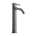 Смеситель для раковины GESSI 316, высокий, сталь матовая, без донного клапана (54209#239) - миниатюра фото 1