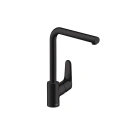 Смеситель для кухни Hansgrohe Focus: поворотный излив и стильный черный мат (31817670) - миниатюра фото 1