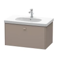 Тумба подвесная Duravit Brioso 820х469х452 мм с выдвижным ящиком, цвет базальт матовый (BR404604343) - миниатюра фото 1