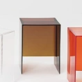 Табурет Laufen Kartell пластиковый, 33x28x46.5 см, цвет янтарь (3.8933.0.081.000.1) - миниатюра фото 1