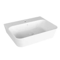 Подвесная раковина AZZURRA BUILD 65×50×16 см белая - миниатюра фото 1