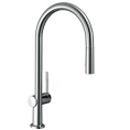Кухонный смеситель Hansgrohe Talis M54 с вытяжным душем, хром (72808800) - миниатюра фото 1