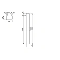 Шкаф высокий Laufen Base 350x1855x1650 мм, правая дверца, белый матовый (4.0264.2.110.260.1) - миниатюра фото 2