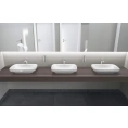 Раковина Duravit DuraStyle 600x380 мм без перелива, шлифованная, белая (349600000) - миниатюра фото 4