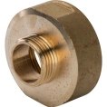 Переходник STOUT ВН 1 1/4 x 1/2 внутренняя/наружная резьба латунный - миниатюра фото 5