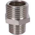 Ниппель НН переxодной 3/8x1/4 никелированный Stout - миниатюра фото 1