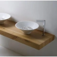 Раковина Kerasan Deco Cocktail: накладная, d45 см, белая (480101) - миниатюра фото 1