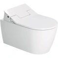 Унитаз подвесной Duravit ME by Starck 222859 с крышкой биде - миниатюра фото 1