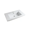Раковина Artceram WASHBASINS GAP встраиваемая 96х51 см с 1 отв под смесительитель со слив переливом цвет белый - миниатюра фото 1