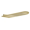 Душевая панель Gessi Shower316 620x200мм, настенное крепление, Brushed Brass PVD (45163#727) - миниатюра фото 1