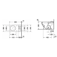 Унитаз Duravit Starck 3 моноблок 655x360 мм с бачком и креплением, белый (126010000) - миниатюра фото 2