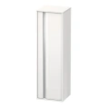 Высокий шкаф Duravit Ketho 400x360x1320 мм, белый глянцевый, со стеклянными и деревянными полками (KT1257R2222) - миниатюра фото 1