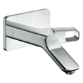 Смеситель AX Urquiola для раковины встраиваемый, на 1 отверстие, 200 мм, с донным клапаном, хром (11026000) - миниатюра фото 1