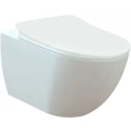 Подвесной унитаз Creavit Free FE322.00100 безободковый - миниатюра фото 1