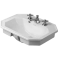 Раковина Duravit 1930 для верхнего монтажа с переливом и отверстием под смеситель 58x47x225 см (476580000) - миниатюра фото 1