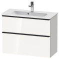 Подвесная тумбочка Duravit D-Neo Compact: белый высокоглянцевый, 1 ящик (DE436902222) - миниатюра фото 1